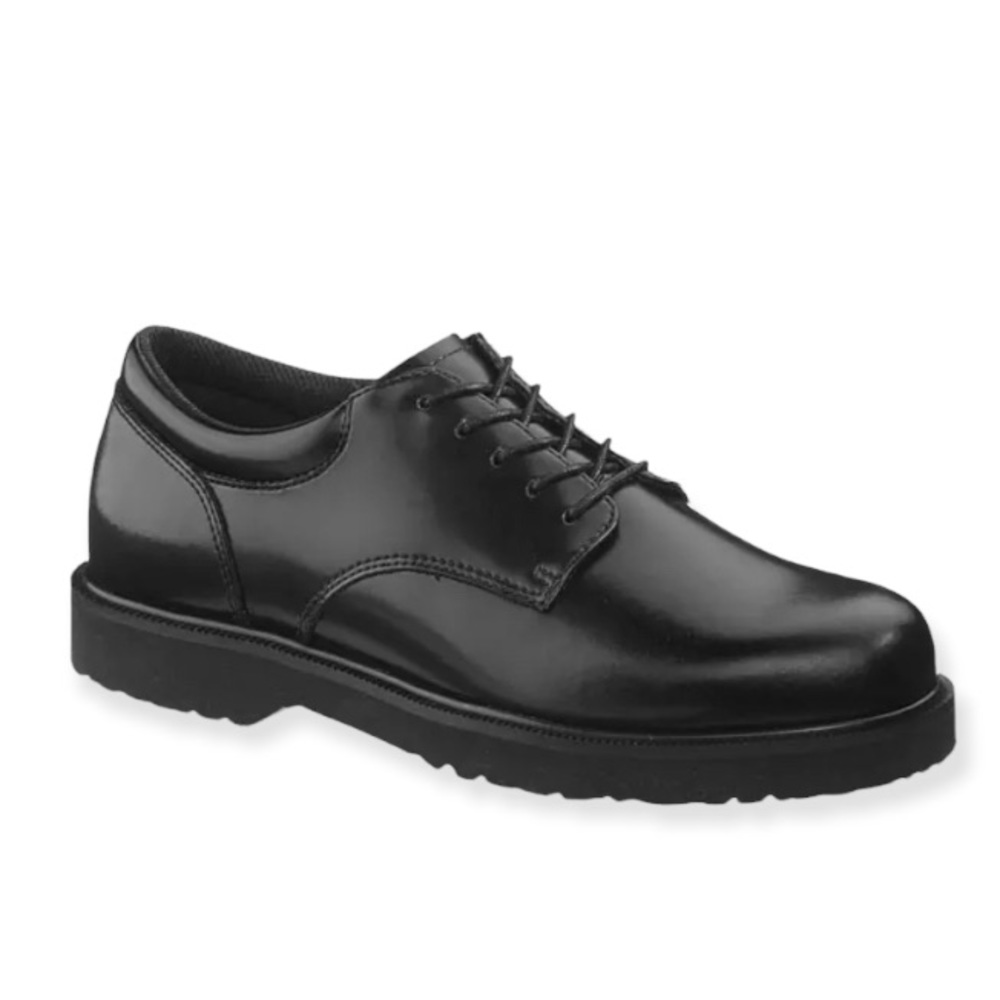 NEW IN BOX- Bates Men's High Shine Duty Oxford Shoes in Black Size 8